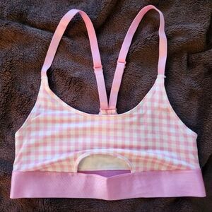 PARADE Peekaboo Scoop Bralette - Gingham Print